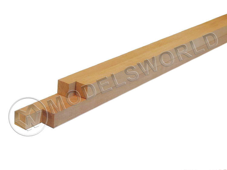 Рейка 15.0х15.0x500 мм, груша 1 шт. - фото 1