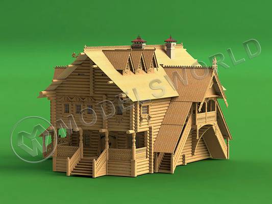 Набор для постройки модели Терема в Китай Городе. Масштаб 1:72