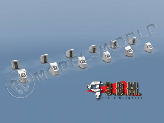 Отбойники балансиров ранние ИС-2. Масштаб 1:35