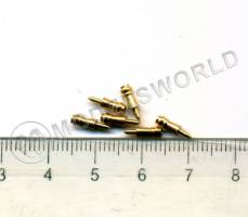 Макет пушки, латунь, 5 мм, 2 шт