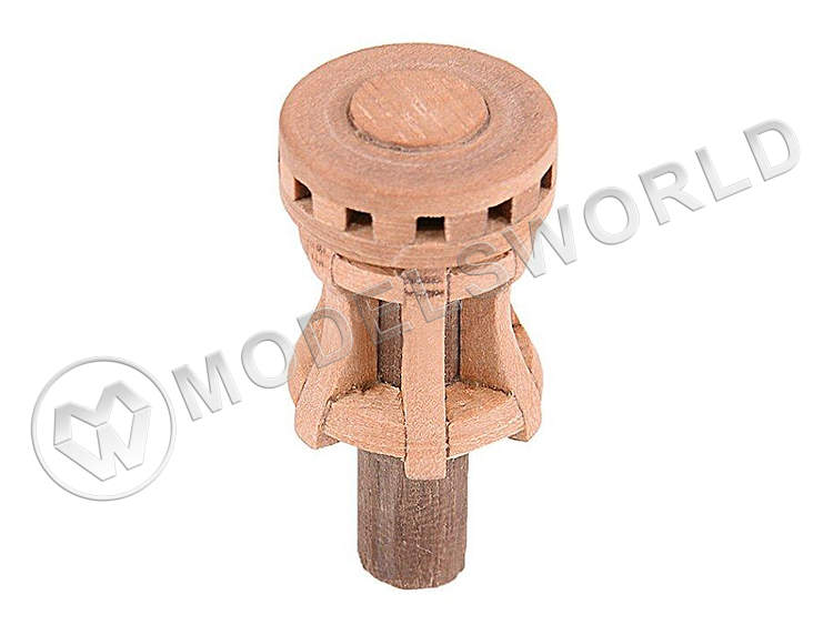 Шпиль сборный 18х14 мм, дерево, 1 шт Шпиль сборный 18х14 мм, дерево, 1 шт - фото 1
