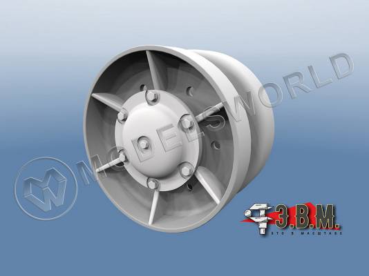 Поддерживающие катки ранние ИС-2. Масштаб 1:35