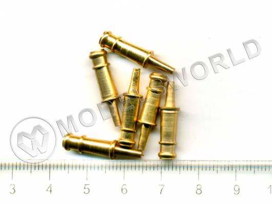 Макет пушки, латунь, 20 мм, 2 шт