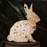 Стимпанк-заяц на подставке