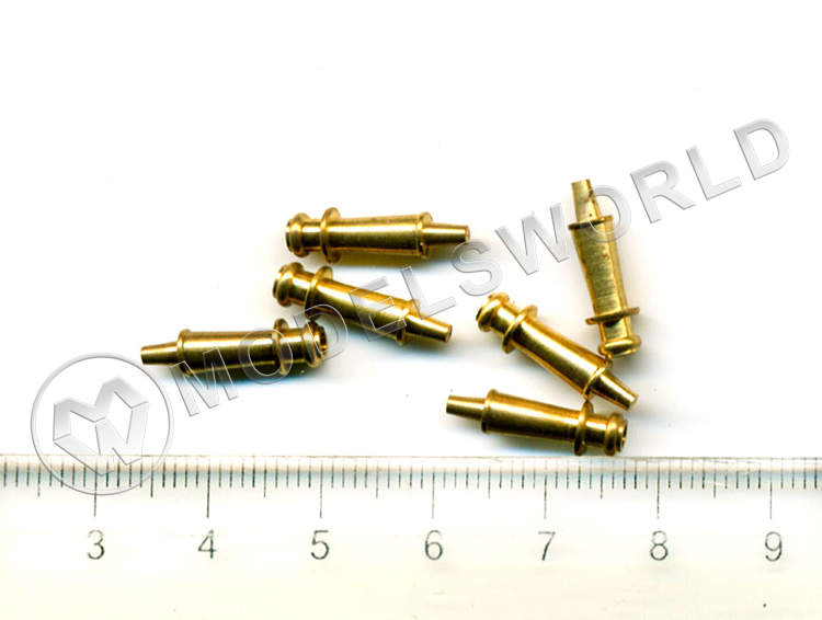 Макет пушки, латунь, 14 мм, 2 шт - фото 1