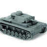 Немецкий огнеметный танк Pz.Kfw III. Масштаб 1:100