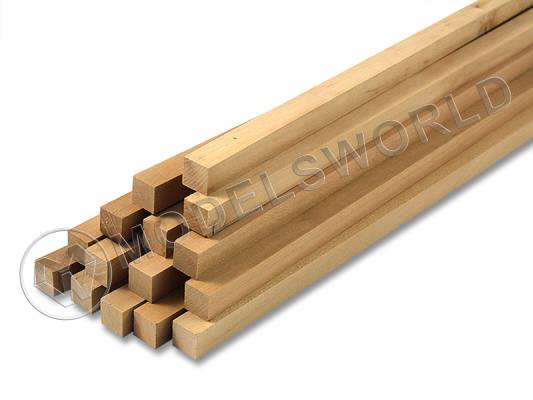 Рейка 8.0х8.0x500 мм, груша 1 шт.