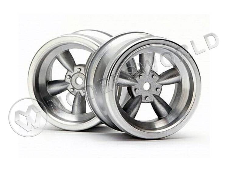 Диски туринг 1/10 - VINTAGE (31 мм| MATTE CHROME| 6 мм OFFSET), 2 шт Диски туринг 1/10 - VINTAGE (31 мм| MATTE CHROME| 6 мм OFFSET), 2 шт - фото 1