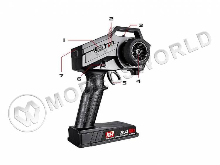 Передатчик на 2.4G для автомобилей Remo Hobby 1/8 - фото 1