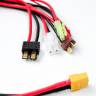 Кабель G.T.Power для зарядного устройства XT60 - TRX/Tamiya/JST/T-plug/Mini Tamiya