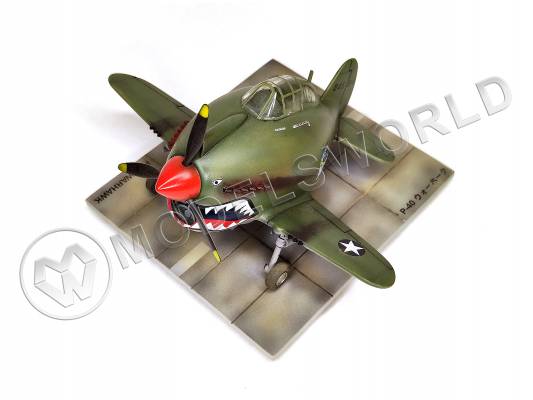 Готовая фантазийная модель, американский истребитель P-40 Warhawk