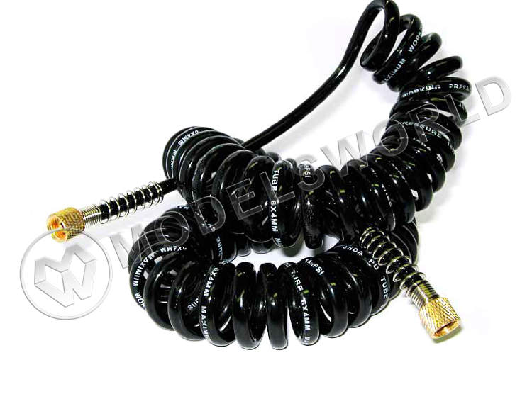 Шланг 1450, G1/8" х G1/8", ПВХ, витой, 3 м - фото 1