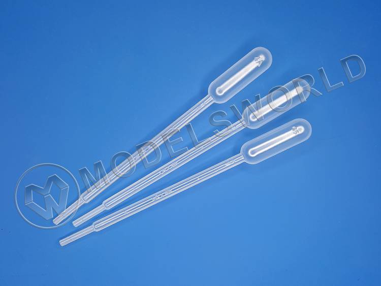 Пипетка для колеровки краски со шкалой, 1 мл, 10 шт - фото 1