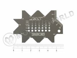 Скрайбер JAS угловых поверхностей, формирования головок болтов и гаек