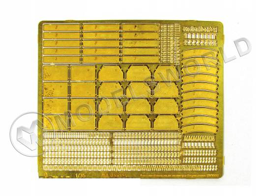 Фототравление Автомобильные номера Германии наборные II МВ. Масштаб 1:35