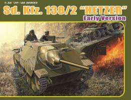 Склеиваемая пластиковая модель Немецкий истребитель танков Jagdpanzer 38 (t) "Hetzer" early early Production 07-11/44 (1:35)