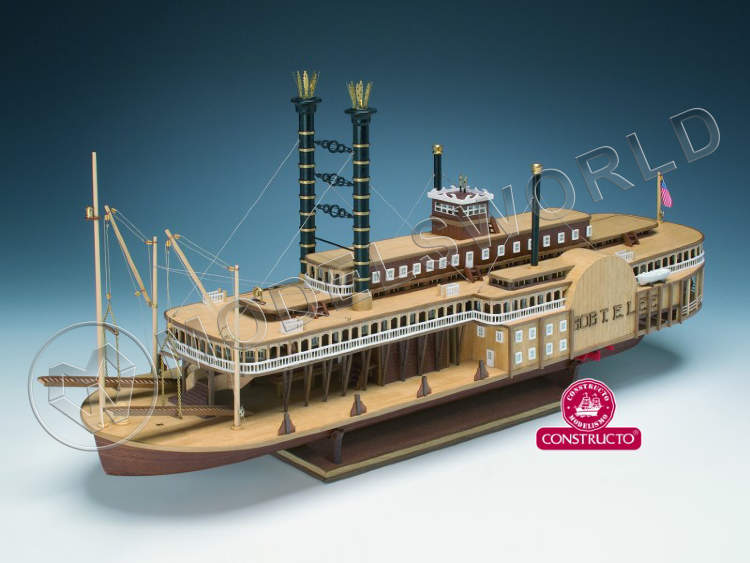 Набор для постройки модели корабля ROBERT E LEE. Масштаб 1:48 - фото 1