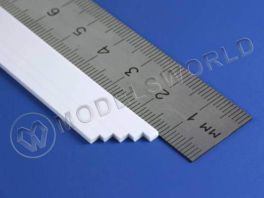 Полоска пластиковая 1.5х2.5 мм, 10 шт