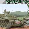 Склеиваемая пластиковая модель Американский танк M48A3 Mod.B. Масштаб 1:35