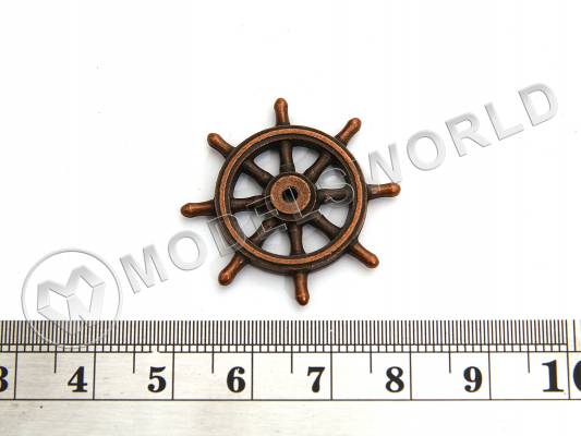 Штурвал, бронза, 30 мм