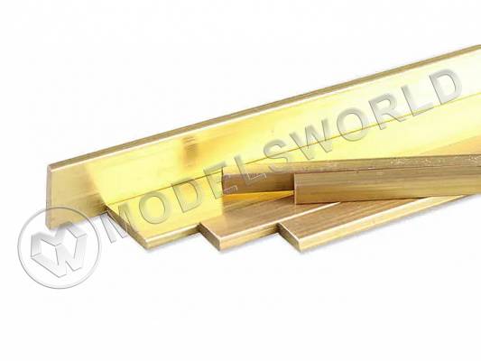 Полоска латунная 12х0.5 мм, 3 шт