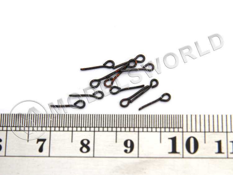 Рым, черненная латунь, 1005.8х8 мм, 10 шт - фото 1