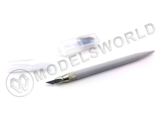 Нож JAS с цанговым зажимом и мягкой ручкой 