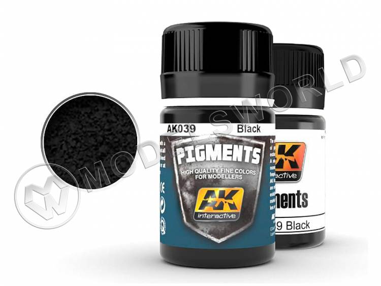 Пигмент черный, 35 мл - фото 1