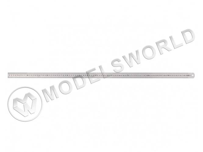 Линейка металлическая, 1000 мм - фото 1