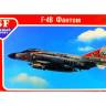 Склеиваемая пластиковая модель Самолет F-4B Фантом. Масштаб 1:72