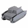 Склеиваемая пластиковая модель Немецкая САУ Sturmpanzer IV. Масштаб 1:100