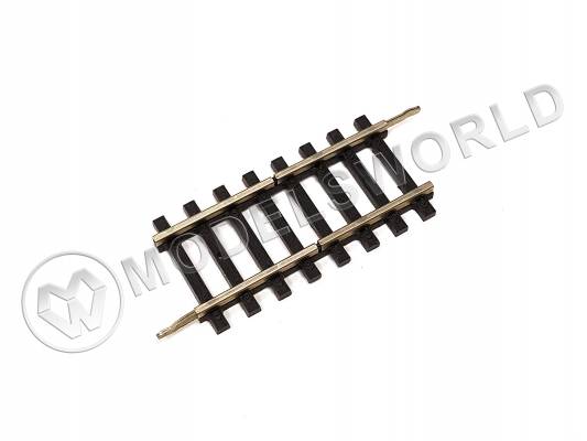 Прямой участок рельсового пути мини, 1 шт. Масштаб H0