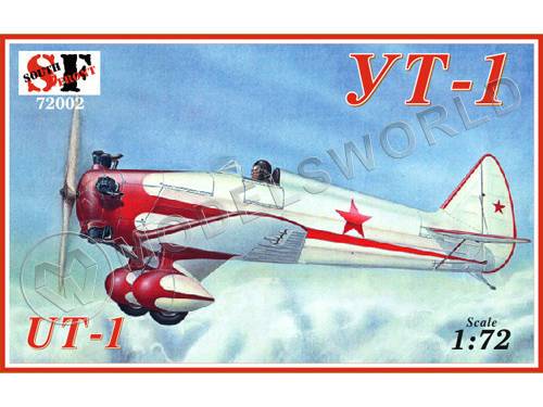 Склеиваемая пластиковая модель Самолёт УТ-1. Масштаб 1:72 Склеиваемая пластиковая модель Самолёт УТ-1. Масштаб 1:72 - фото 1