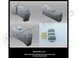 Ящики ЗиП для башни Т-72АВ, Т-72Б, включает фототравление, Tamiya/Trumpeter/Meng, 3 шт. Масштаб 1:35