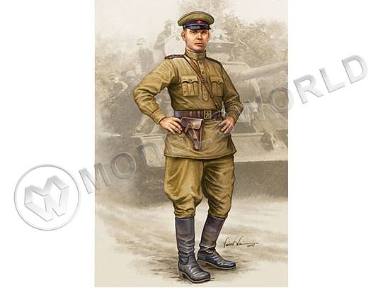 Фигура Советский офицер II МВ. Масштаб 1:16 - фото 1