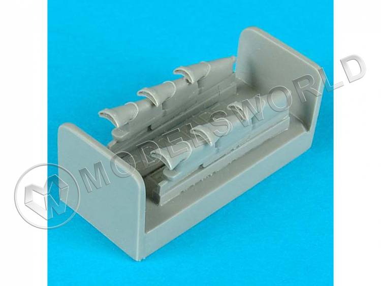 Конверсионный набор Spitfire Mk.V Exhausts, Tamiya. Масштаб 1:48 - фото 1