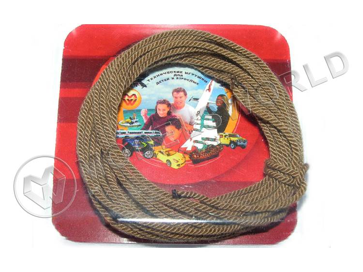 Снасть такелажная три стреньги, 36 нитей, d=1.6 мм, 3 м - фото 1