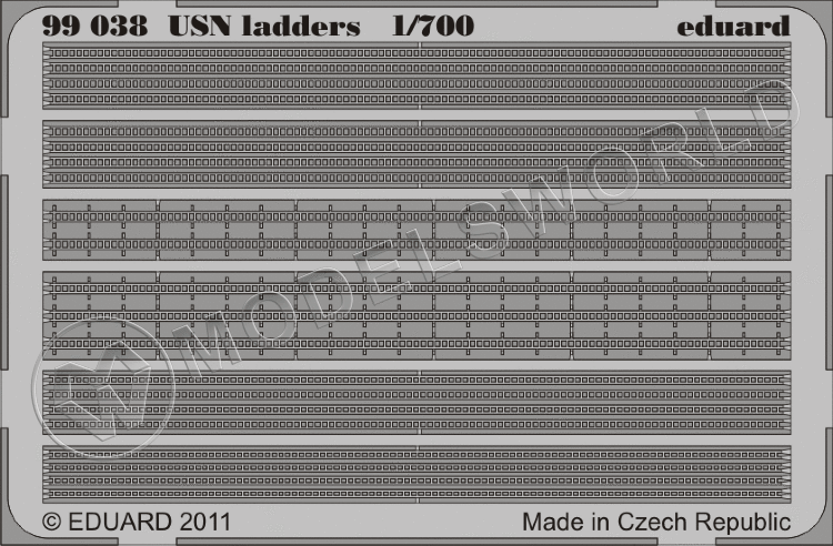 Фототравление 1:700 USN трапы - фото 1