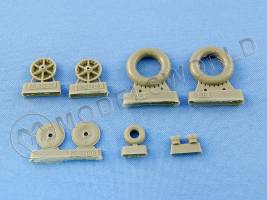 Комплект колес для Messerschmitt Bf 109F-2, G-2. Масштаб 1:32