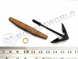 Испанский якорь, металл и дерево, 62 мм