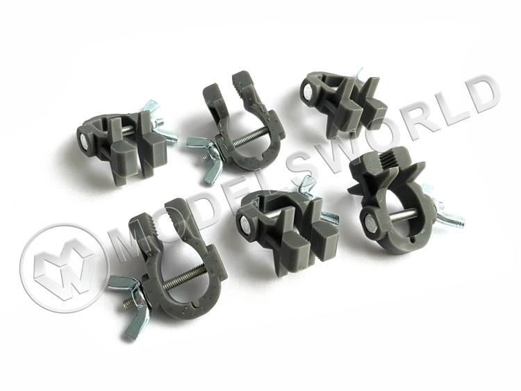 Зажимы СВ Модель на шпангоуты тоньше 5 мм, 6 шт Зажимы СВ Модель на шпангоуты тоньше 5 мм, 6 шт - фото 1