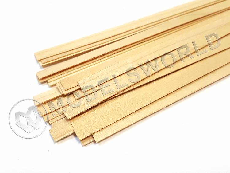 Рейка 0.5х7.0x500 мм, белый клен, 1 шт. - фото 1