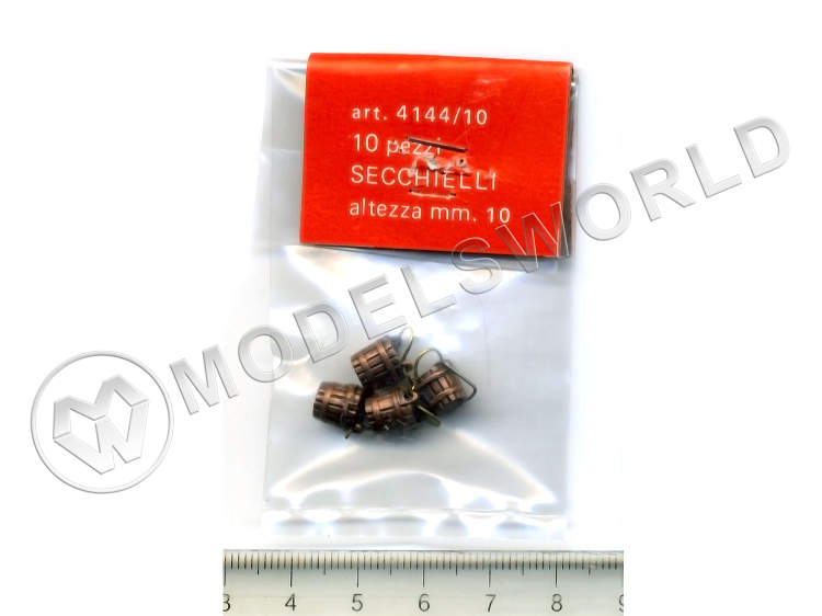 Ведро, бронза, 10 мм, 1 шт Ведро, бронза, 10 мм, 1 шт - фото 1