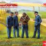 Фигуры Курсанты RAF II МВ. Масштаб 1:32