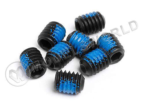 Винт установочный HPI M4x5 мм, 8 шт - фото 1