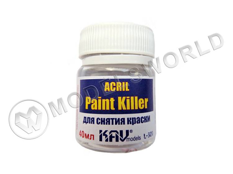Средство для снятия акриловой краски - Acril Paint Killer, 40 мл - фото 1