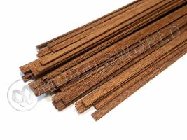 Рейка 1.0х1.0x500 мм, красное дерево, 1 шт