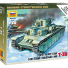 Советский тяжелый танк Т-35. Масштаб 1:100