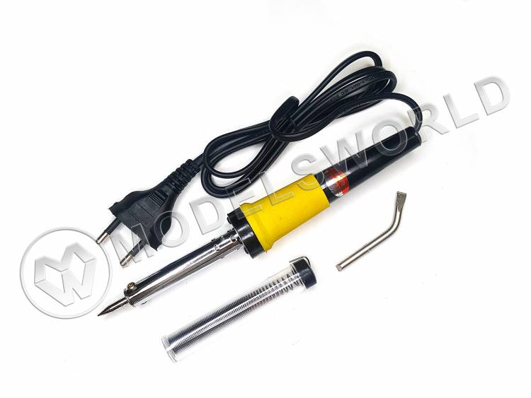 Паяльник 220В, 60Вт, дополнительное жало - фото 1