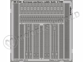 Фототравление Немецкие якоря. Масштаб 1:700